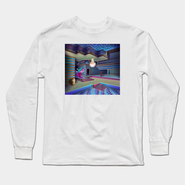 Endless Waiting Room Long Sleeve T-Shirt by GSWartwork